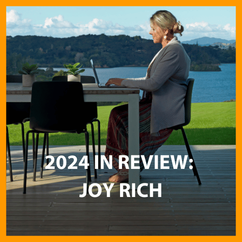 2024 in review: Joy Rich